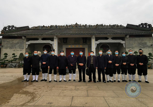 广东省道教协会负责人赴各市道教活动场所检查疫情防控工作-道音文化