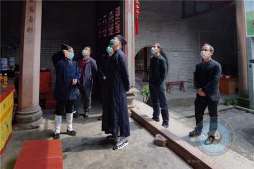 广东省道教协会负责人赴各市道教活动场所检查疫情防控工作-道音文化