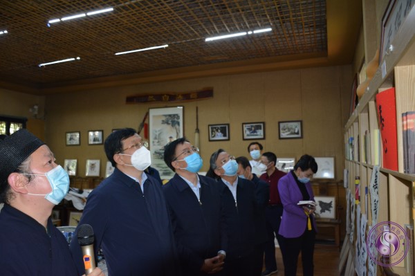 陕西省政协莅临咸阳市中五台道观开展调研-道音文化