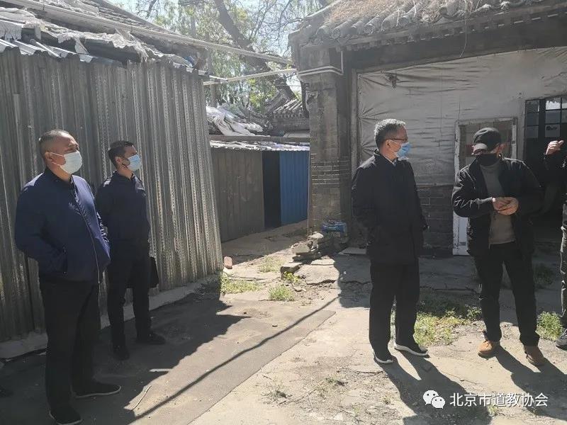 北京市民族宗教委副主任孙启、巡视员红波到海淀区立马关帝庙调研-道音文化