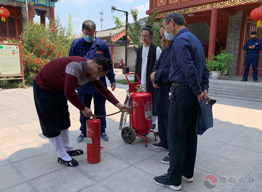 山东省青州市委统战部检查组赴三官庙检查消防安全工作-道音文化