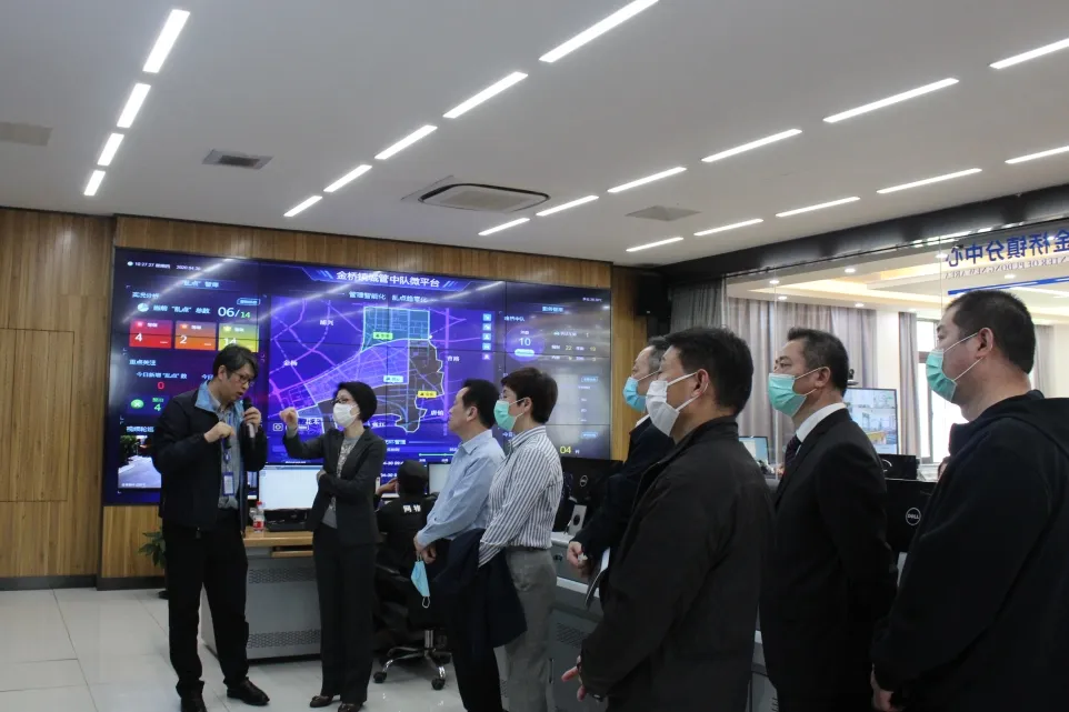 上海市民宗局局长花蓓专题调研三级网络两级责任制工作-道音文化