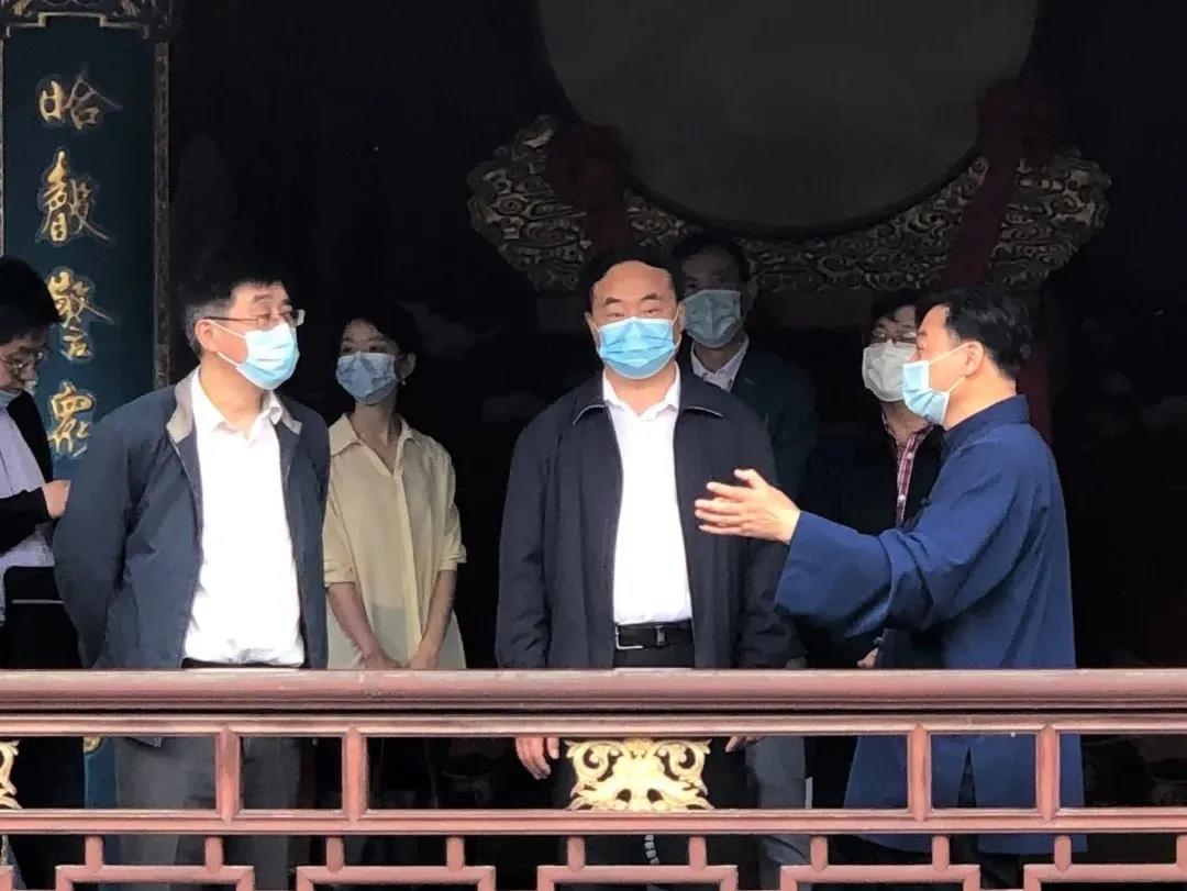 上海市委统战部副部长王霄汉赴青浦区调研民族宗教工作-道音文化