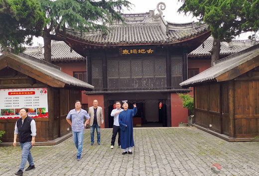常州市文化广电和旅游局督查白龙观文物保护工作-道音文化