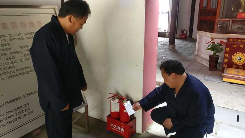 常州市道协督查省文保单位万绥戏楼安全工作-道音文化