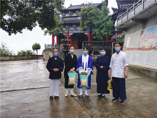 湖北省道教协会副秘书长程崇晴道长到分管片区走访慰问-道音文化