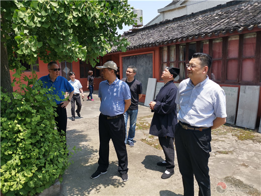 江苏省民宗委携省道协领导督查常州武进区道教活动场所安全工作-道音文化