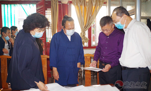 山西省委统战部副部长刘国庆莅临南寒真武庙调研指导-道音文化