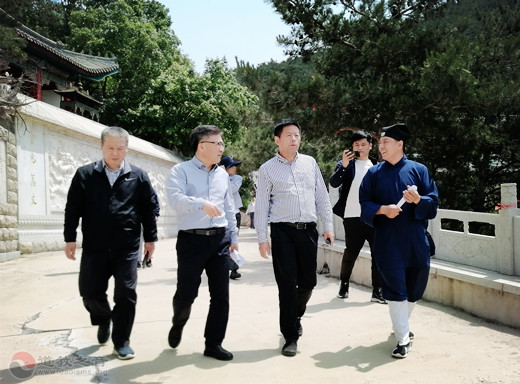 河北省人大民侨外委领导赴秦皇岛天马山玄真观调研-道音文化
