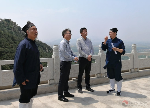河北省人大民侨外委领导赴秦皇岛天马山玄真观调研-道音文化
