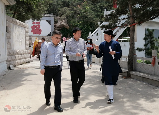 河北省人大民侨外委领导赴秦皇岛天马山玄真观调研-道音文化