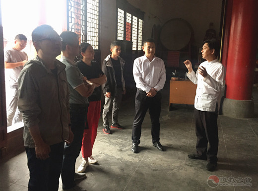 江苏省盐城市射阳县宗教局局长曹炳忠一行赴镇江润州道院参访交流-道音文化