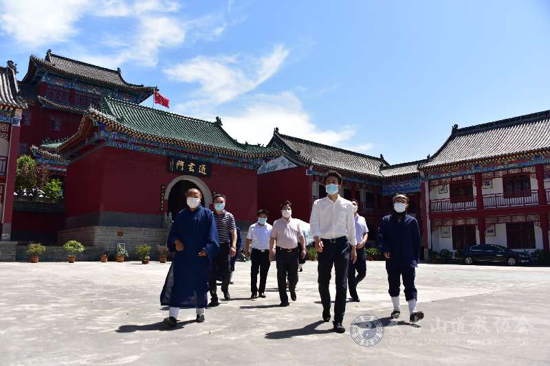 十堰市委副书记王济民赴武当山道教学院、静乐宫调研-道音文化