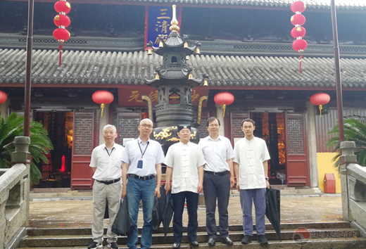苏州市姑苏区政协主席蔡炳锋视察疫情后玄妙观开放安全管理工作-道音文化