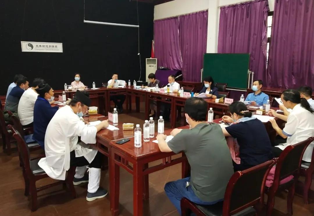 武汉市委常委、统战部部长杨玲一行到武汉长春观调研-道音文化