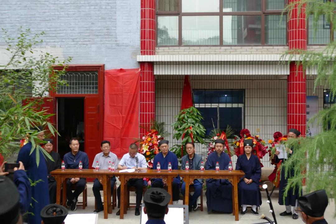 兰州白云观举行经乐团、武术研究中心及书画院成立揭牌仪式-道音文化