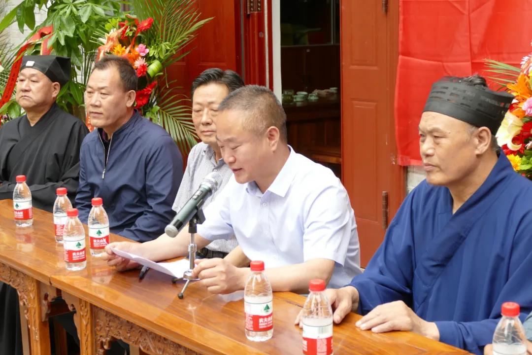 兰州白云观举行经乐团、武术研究中心及书画院成立揭牌仪式-道音文化