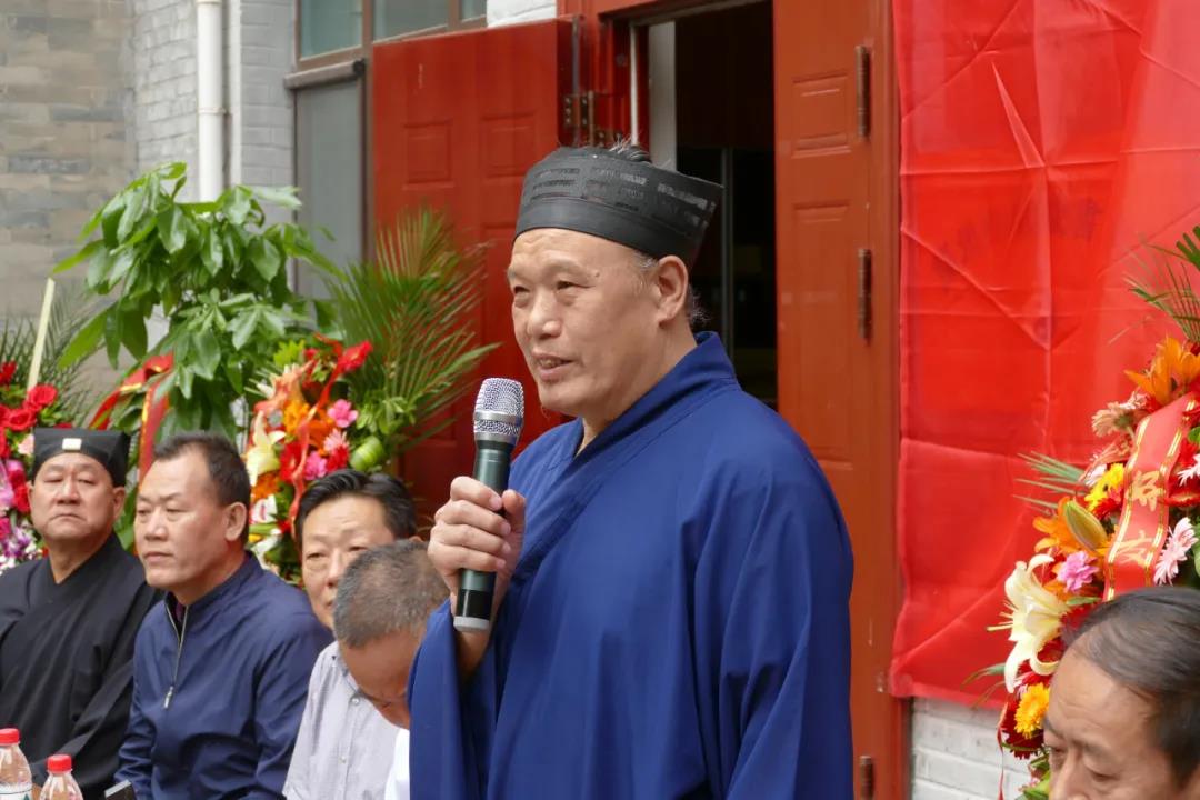 兰州白云观举行经乐团、武术研究中心及书画院成立揭牌仪式-道音文化