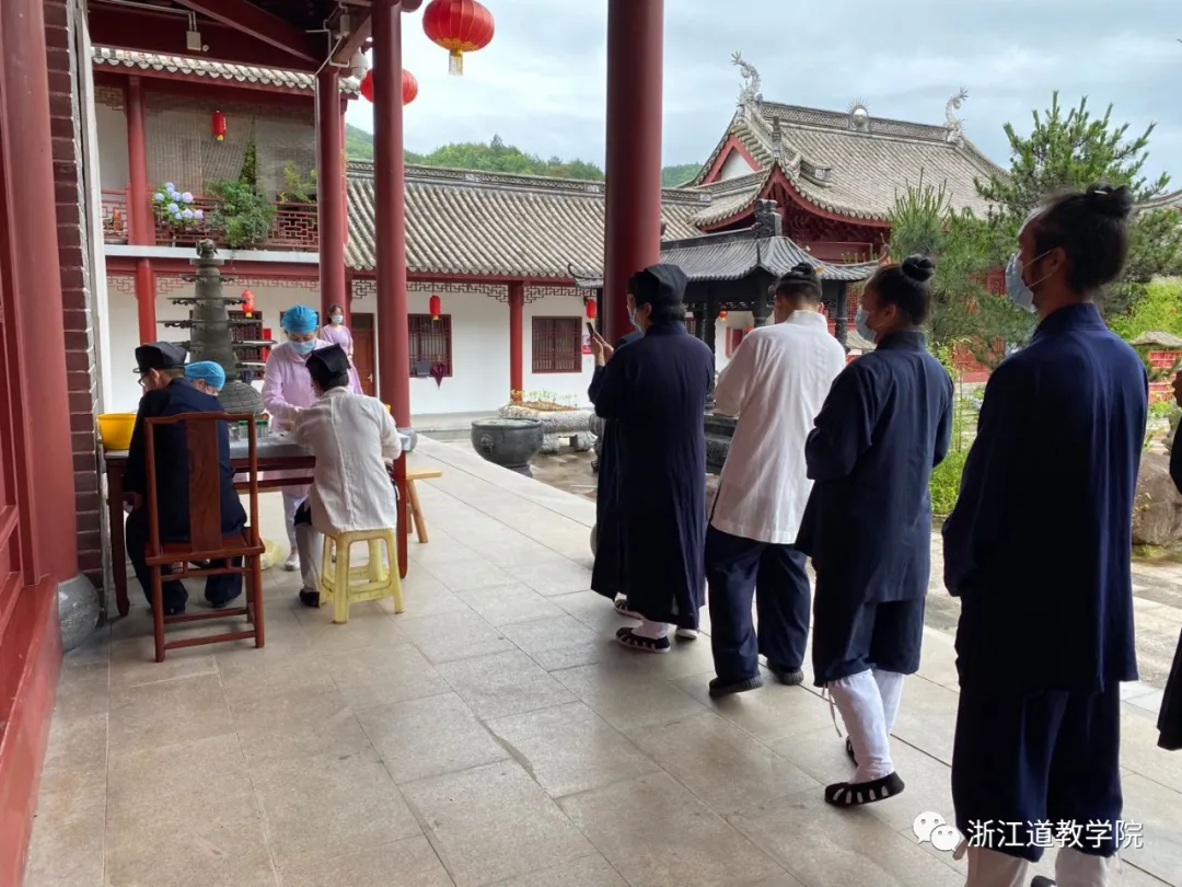 浙江道教学院组织师生进行核酸检测-道音文化