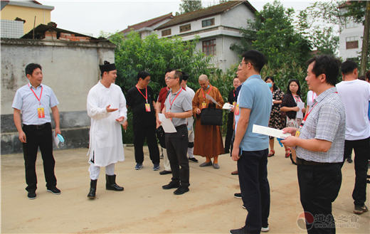 陕西省汉中市汉台区政协到太极观调研《宗教事务条例》贯彻落实情况-道音文化