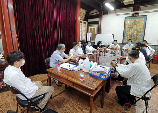 北京市宗教文化研究会筹备领导小组向市道协捐赠防疫物资-道音文化