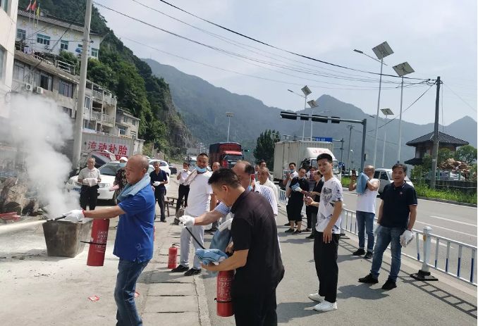 浙江省永嘉县道协举行消防安全演练和反邪教知识培训-道音文化
