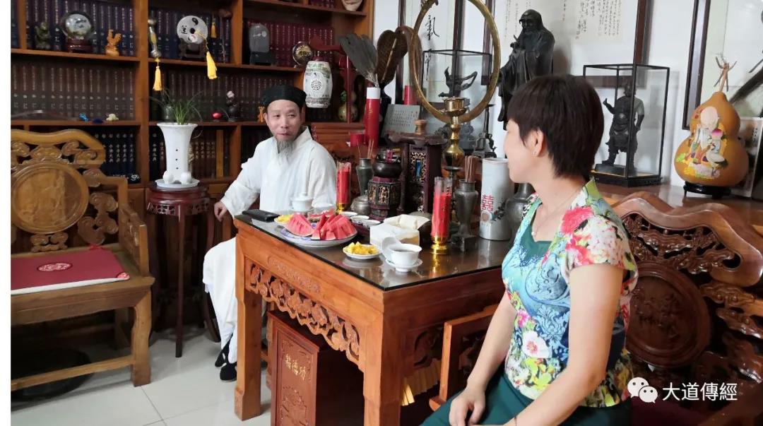 武汉市民宗委一处处长孙立一行调研大道观-道音文化
