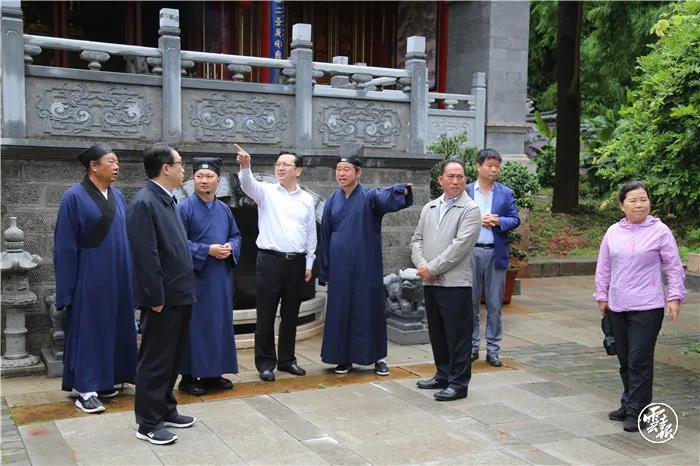 云南省委常委、统战部部长张国华走访调研全省性宗教团体-道音文化