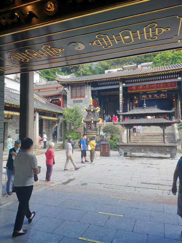 广州市佛道教活动场所分批开放后首个农历十五安全有序-道音文化