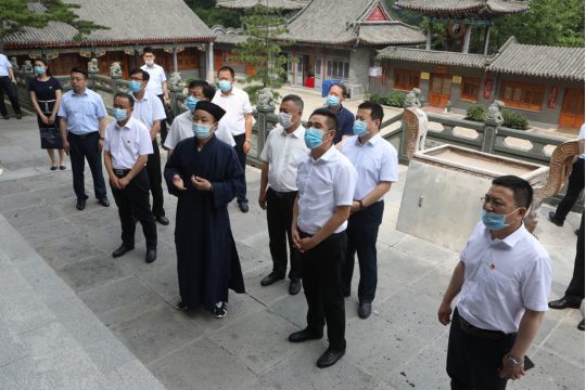 辽宁省丹东市委书记裴伟东调研宗教工作-道音文化