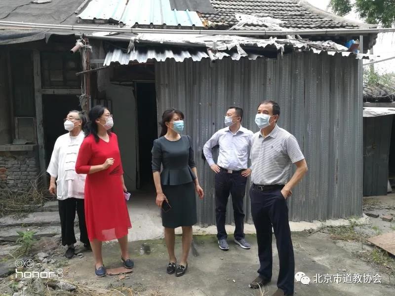 北京市委宣传部、北京市发展和改革委员会到立马关帝庙调研-道音文化