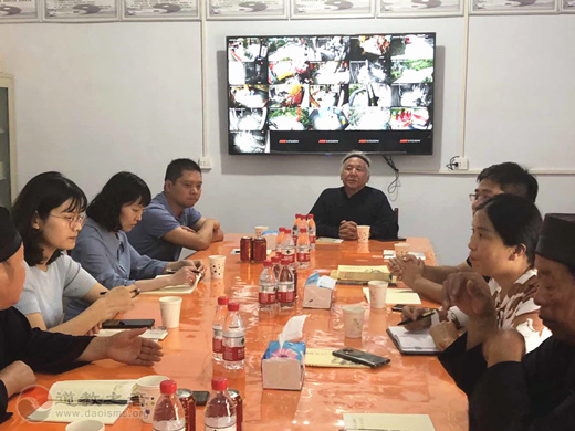 郑州市道教协会调研慰问辖区内道教场所-道音文化