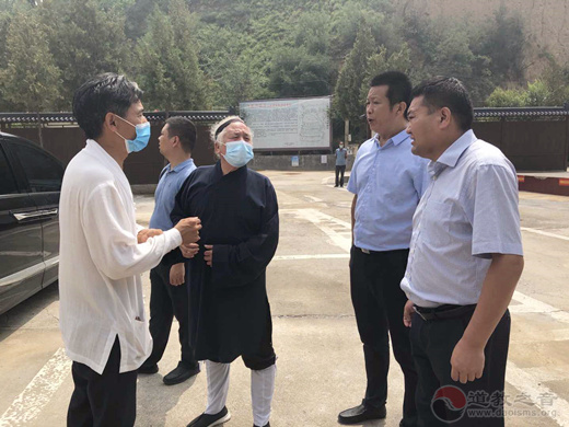 郑州市道教协会调研慰问辖区内道教场所-道音文化