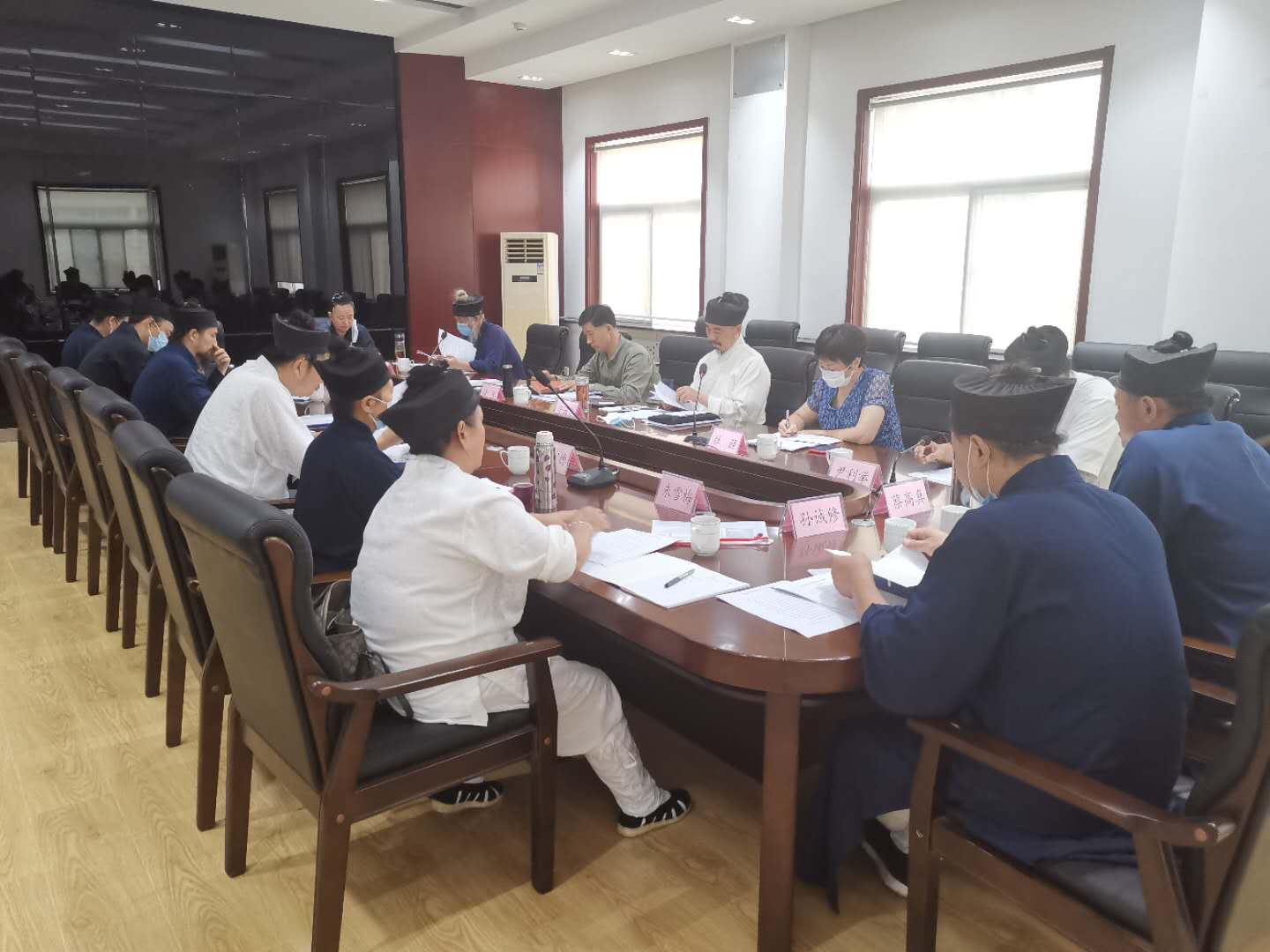 山东省道教协会会长办公扩大会在济南召开