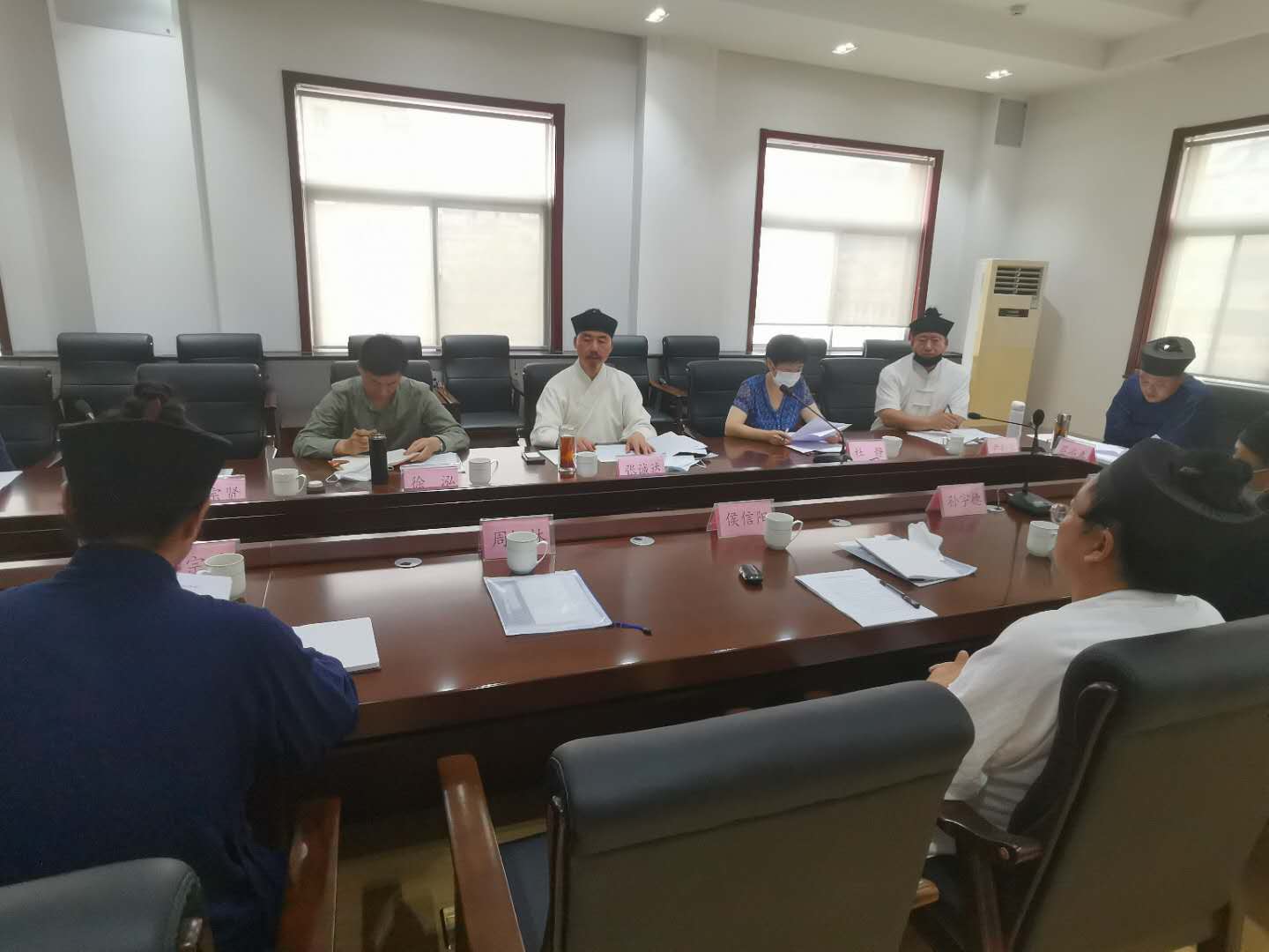 山东省道教协会会长办公扩大会在济南召开