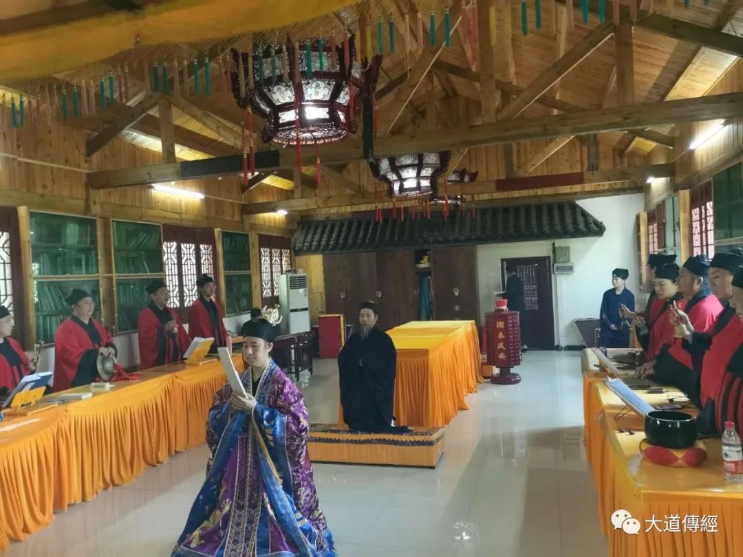 武汉大道观举行纪念抗战胜利75周年和平祈祷法会-道音文化