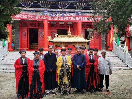 南阳市道协举行纪念抗战胜利75周年和平祈祷法会-道音文化