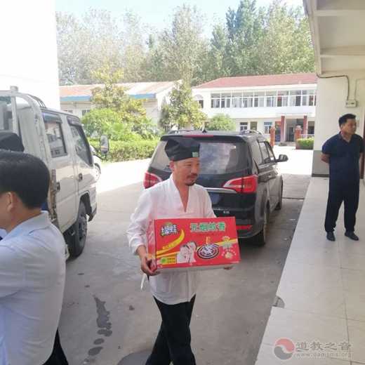合肥市道教协会向庐江县抗洪一线捐款捐物-道音文化