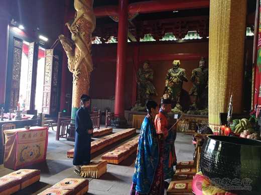 齐云山道教协会举行纪念抗战胜利75周年和平祈祷法会