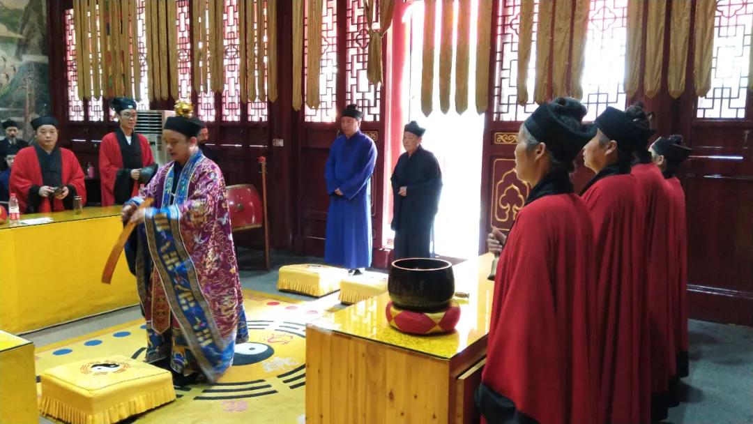 湖北省武汉长春观举行纪念抗战胜利75周年和平祈福法会