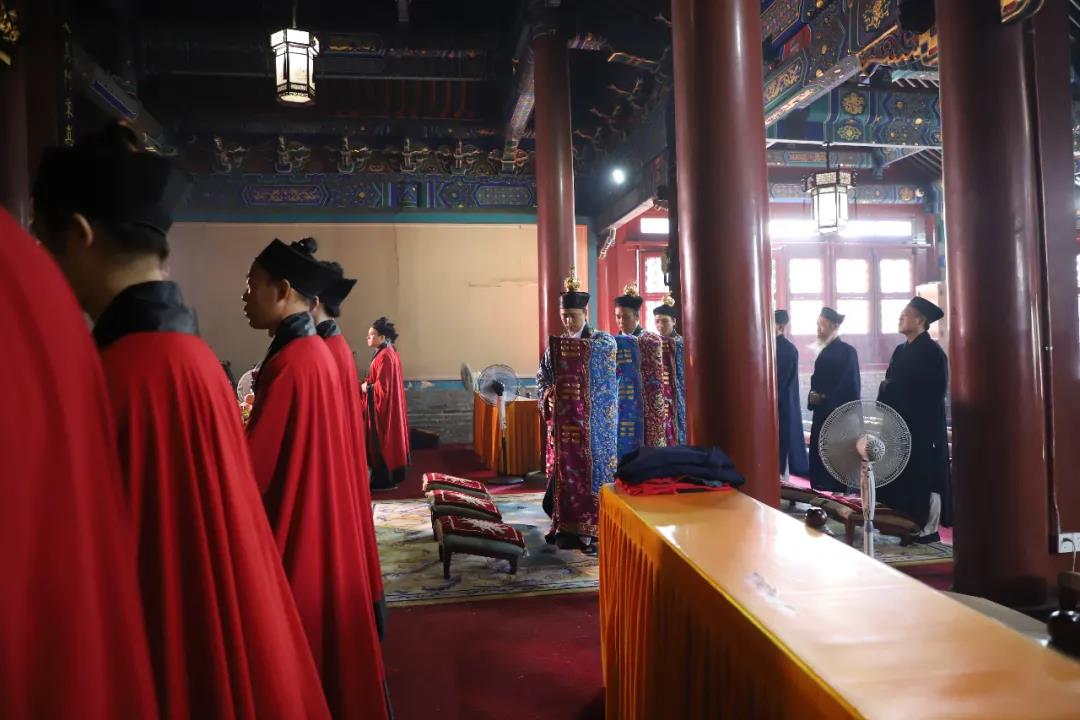 纪念中国人民抗日战争暨世界反法西斯战争胜利75周年和平祈祷法会在北京白云观老律堂举行