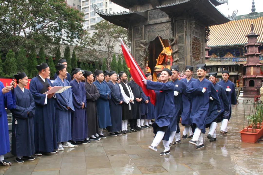 云南道教界举行纪念抗战胜利75周年和平祈祷法会