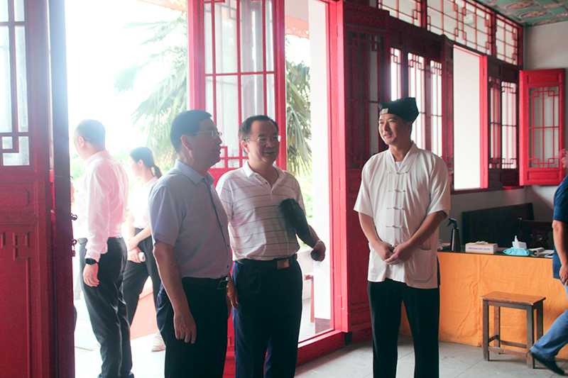江苏省民宗委莅临东台城隍庙调研督查工作-道音文化