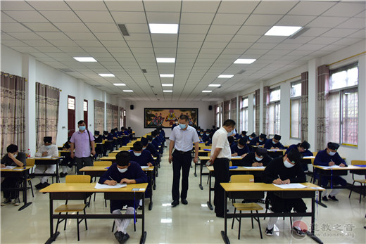 武当山道教学院认真组织做好2020年本科招生入学考试疫情防控工作