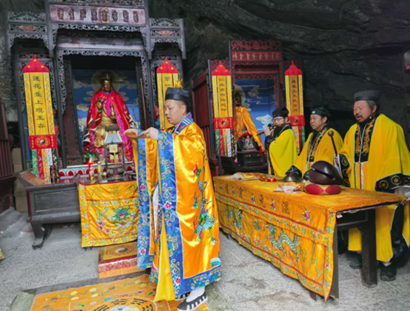 湖北道教界举行纪念抗战胜利75周年和平祈祷法会