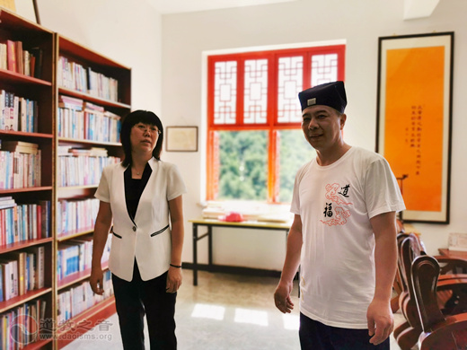 秦皇岛市抚宁区委常委、统战部长朱颖赴天马山玄真观调研