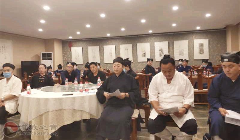 坚决制止餐饮浪费——保定道教界在行动