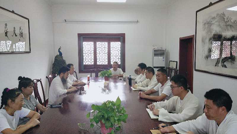 上海财神庙学习贯彻市道协勤俭节约倡议书精神-道音文化