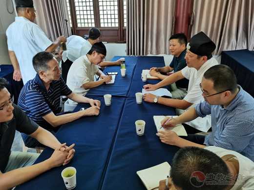 南京市民宗局、南京市道协一行赴高淳区道协调研-道音文化