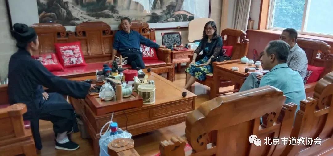 北京市民族宗教委副主任孙启到上英水真武庙调研-道音文化